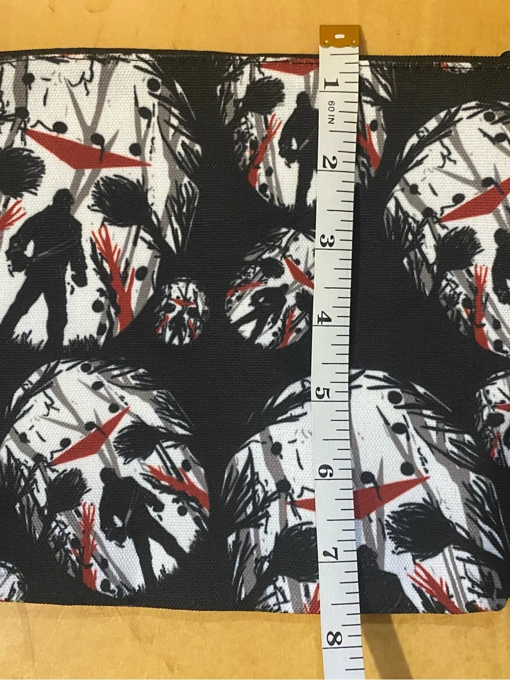 Horror Movie: Jason Voorhes/Friday the 13th Makeup/Cosmetic Bag